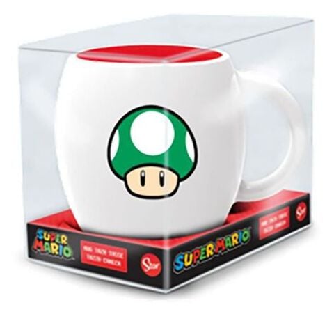 Mug Globe Ceramique - Mario - Super Mario Champignon 355ml